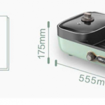 Lẩu nướng điện 1600W BEAR DKL-C15G1