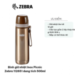 BÌNH GIỮ NHIỆT ZEBRA PICNIC 112651
