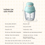 ?MÁY XAY ĂN DẶM BEAR GR-B06V1