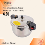 Nồi áp suất Hàn Quốc đun từ 4L CITY400