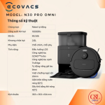 Robot hút bụi Ecovacs Deebot N30 Pro Omni 2025