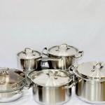 Bộ nồi 3 lớp đáy liền Platina