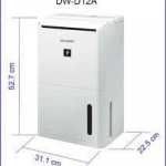 Hút ấm 12L Sharp D12A
