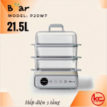 Nồi lẩu hấp điện 3 tầng 21.5L Bear DZG-P20W7