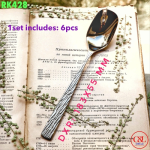 THÌA TRÁNG MIỆNG SYLVA SPOON inox 18/10 ( Set 6) - RK428