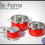 BỘ NỒI INOX BEHOME - BH3MT