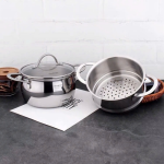Bộ nồi kèm xửng hấp Chockmen 16cm - CKM590