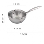 Quánh inox Chockmen 16cm CKM592