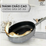 Chảo chống dính Inox 304 Đúc Liền 5 Lớp