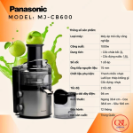 Máy ép trái cây Panasonic MJ-CB600