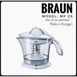 Máy vắt cam Braun MP-Z9