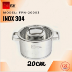 Nồi inox đun từ 20cm FPN-20002