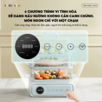 Nồi lẩu hấp điện 3 tầng 21.5L Bear DZG-P20W7