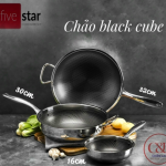 Chảo Fivestar blackcube 2 quai 24cm