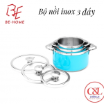 BỘ NỒI INOX BEHOME - BH3MT